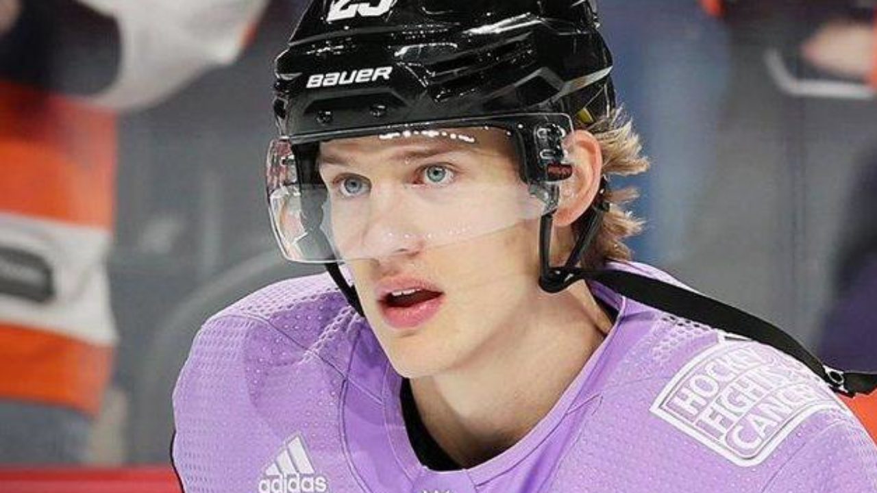 Former Flyers LW Oskar Lindblom Back on Ice with Sharks After Injury