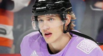 Flyers’ Swedish Star Forward, Oskar Lindblom Diagnosed With Rare Bone Cancer