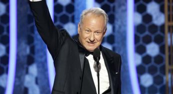 Swedish Actor Stellan Skarsgård Wins His First Golden Globe